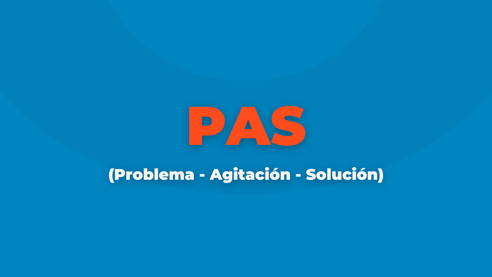 Fórmulas de copywriting - PAS