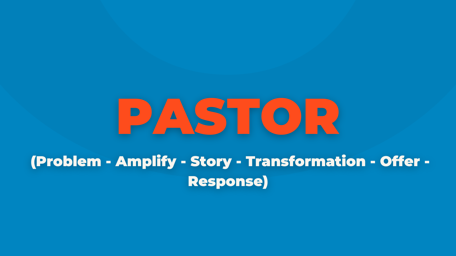 Fórmulas de copywriting - PASTOR