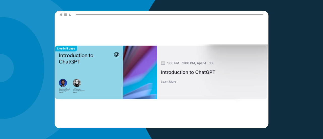 Con OpenAI Academy podés aprender sobre IA desde un nivel introductorio.